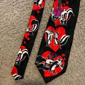 Vintage looney tunes silk tie